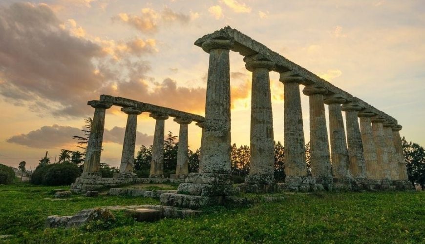 Metaponto - Tempio di Hera - costa jonica